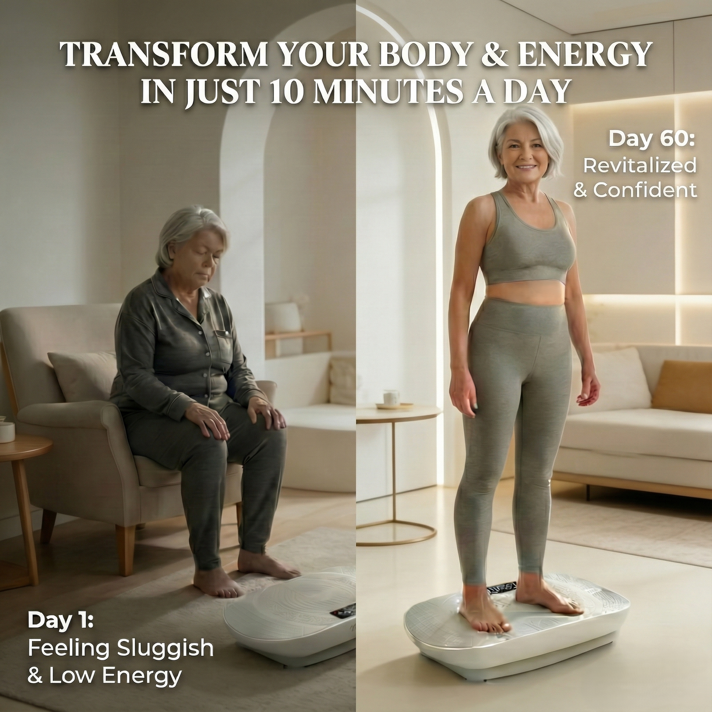 Aerofitx™  At-Home Vibration Therapy Plate for Body Relief & Energy Boost